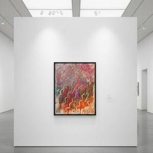 Hand Crafted Original Fluid Artwork wall decor Upcycled handmade boho painting